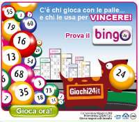 bonus del bingo di giochi24
