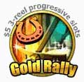 logo slot machine gold rally