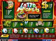 bonus slot machine lotto madness